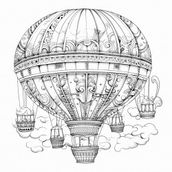 un ballon de baudruche avec joyeux anniversaire marqu dessus