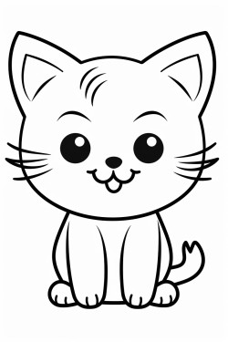 cute happy smily kitten