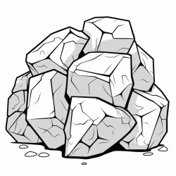 a large chunk of smooth rock
