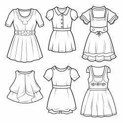 set of clothes