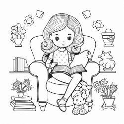 domowa biblioteczka pki pene ksiek wygodny fotel i kubek herbaty