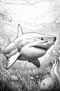 great white shark