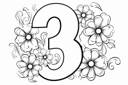 crear con numeros para coloriar