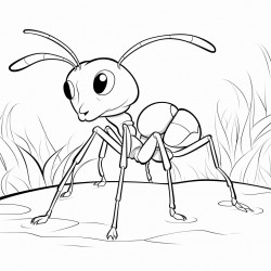 ant in the forest
