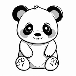panda cute
