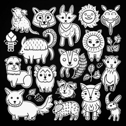 crochet themed animals