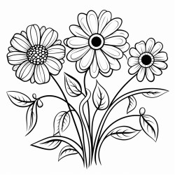 whimsical flower