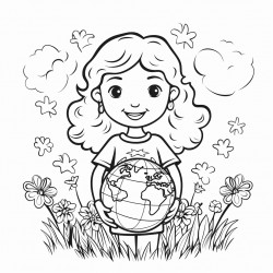 mother earth and procteicg our enviroment with poder latinx in the graphic