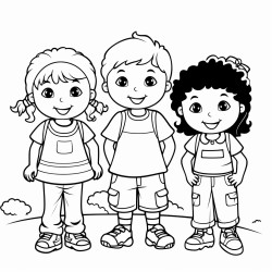 children at preschool