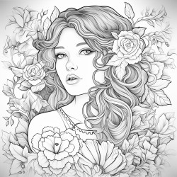 color this picture with sketch colour