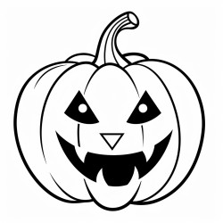 a halloween pumpkin