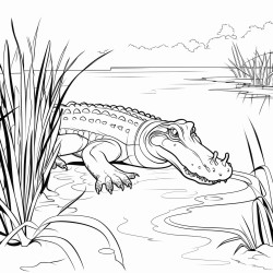 dragonly on a pond