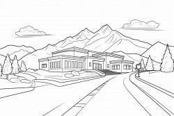 mountain field road campus