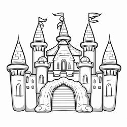 bouncy castle jumping children balloons
