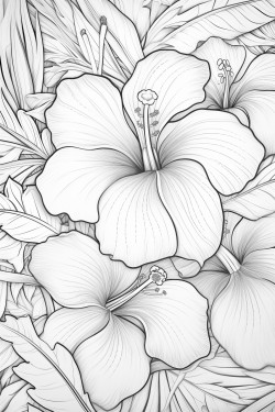 tropicl forest flowers