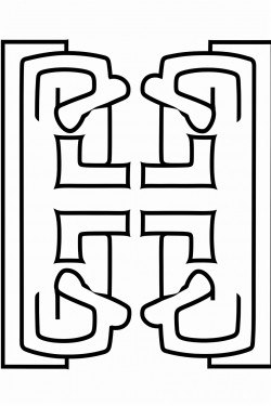 korean letters with arrows