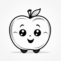 cute apple
