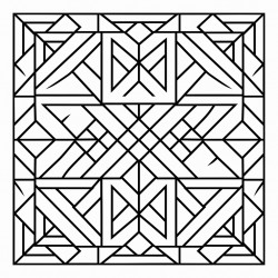 geometric pattern full page