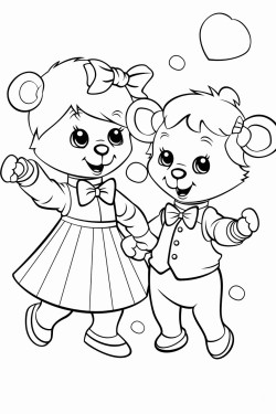 kids dancing with their teddy bears