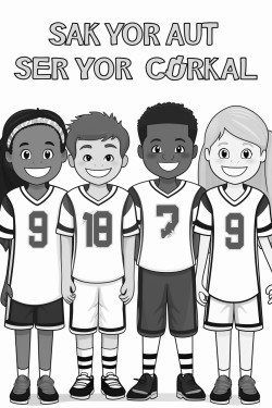 boys and girls in sports uniforms a banner above them says you are special