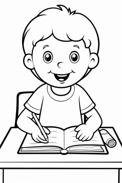 coloring words