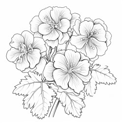 geraniums