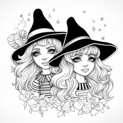 witchy cute girls