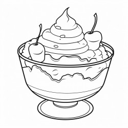 custard creamy dessert