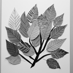 aking leaf collages children gluing leaves and crafting with fall materials generate a coloring page based on that for a 25 yo