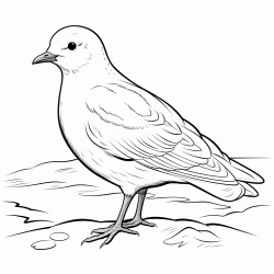 cute iceland gull