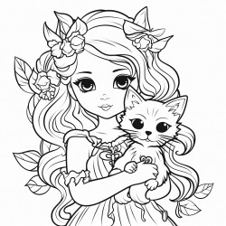 fairy with cat body