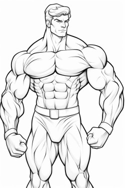 bodybuilder flexing his massive pecs
