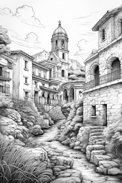 iglesia de un pueblo mgico