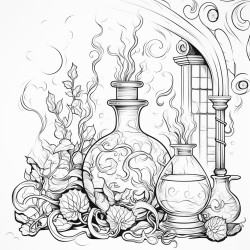 magical potion brewing