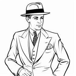 rich white male in his 20s from the 1920s