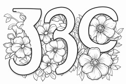 crear con numeros para coloriar