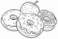 candy doughnuts ice cream