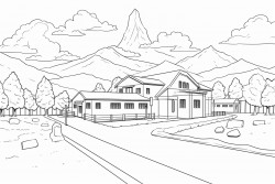 mountain field road campus