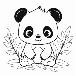 cute panda