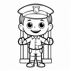 prisoner police machin