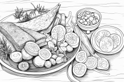 un plato de lomo saltado