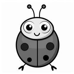 a cute ladybug