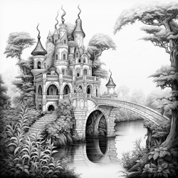 el fondo la silueta negro