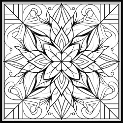 diamond starburst  a starburst pattern with diamond shapes symmetrical