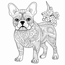 french bulldog in park