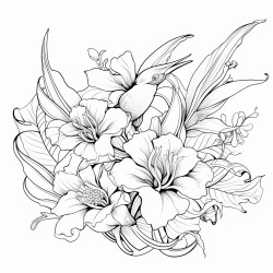 birds of paradise flowers