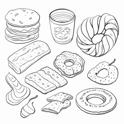 wheat based products like bread dough cereal alcohol donuts cake all bran pasta