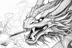 dragons shooting lasers