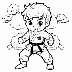 karate halloween jki