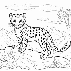 cheeta rainbow forrest